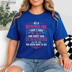 A True September Girl Birthday T-Shirt - Aesthetic Virgo & Libra Gift for Women