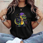 Alligator Crocodile Mardi Gras Costume T-Shirt for Men Women