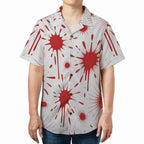 Aloha Red Rose Hawaiian Tee Tropical Vacation Outfit for Adults