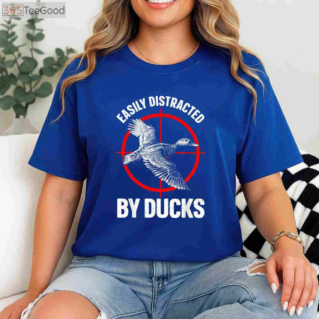 Artistic Mallard Duck Hunting Shirt, Unique Waterfowl Hunter Graphic Tee