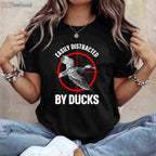 Artistic Mallard Duck Hunting Shirt, Unique Waterfowl Hunter Graphic Tee