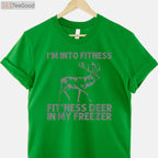Artistic Wildlife Deer Hunting Shirt, Nature Lover Buck Graphic for Men Women