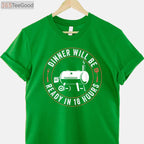 BBQ Dad Smoking Meat T-Shirt - Funny Barbecue Smoker Apparel for Men