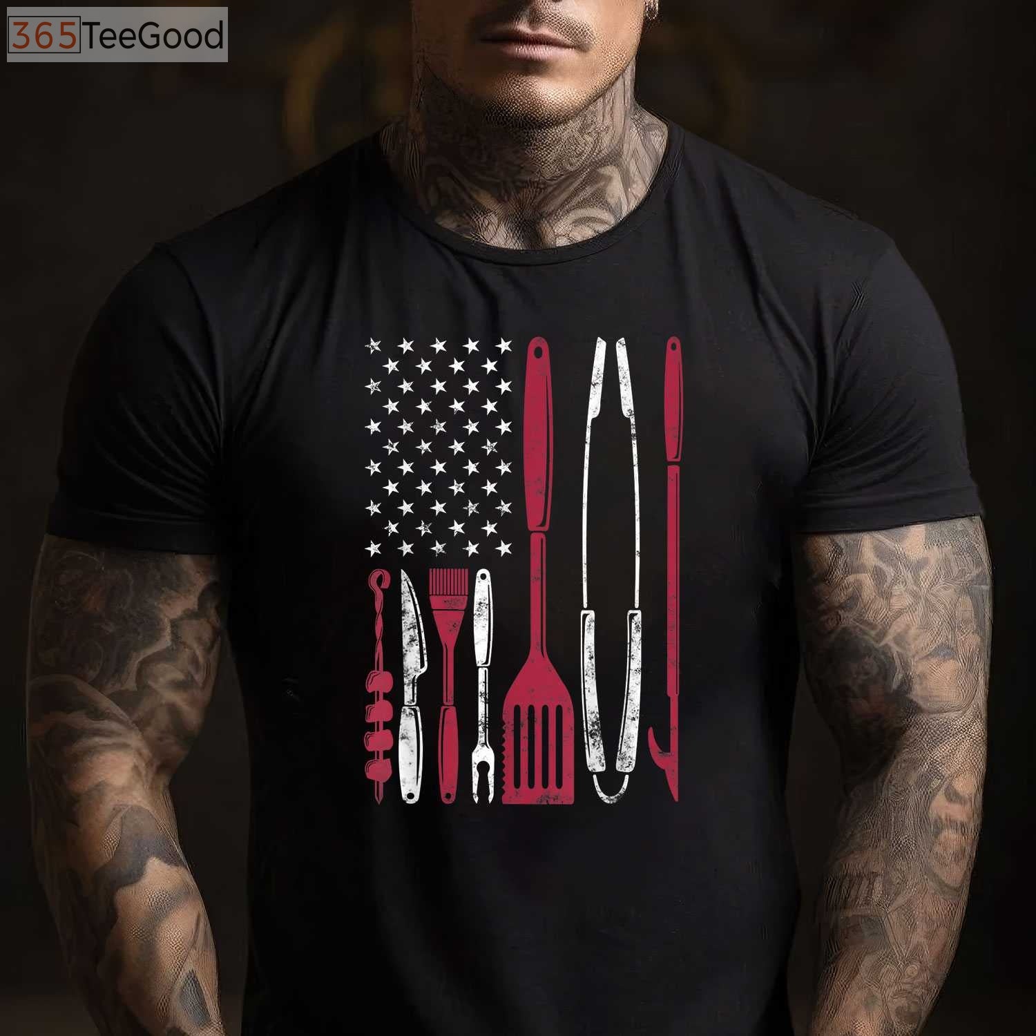 BBQ Smoker Pit Master T-Shirt - Funny Barbecue Chef Grilling Tools Gift
