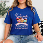 Bakeaholic Funny Baking T-Shirt - Cute Cupcake Baker Cooking Gift