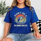 Best Bass Fishing Dad Graphic T-Shirt - Funny Father's Day Fisherman Gift