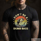 Best Bass Fishing Dad Graphic T-Shirt - Funny Father's Day Fisherman Gift