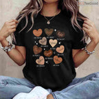 Bhgytec Celebrating Black History Unisex T-Shirt African American Culture Tee for Adults & Kids