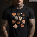 Bhgytec Celebrating Black History Unisex T-Shirt African American Culture Tee for Adults & Kids