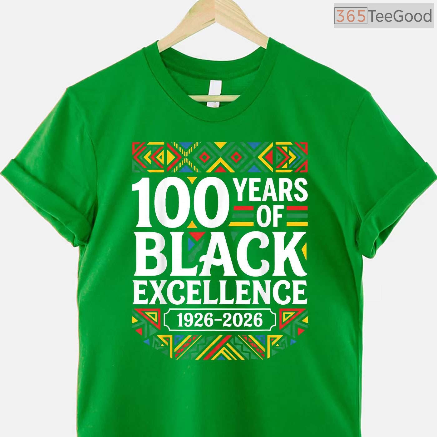Black History Month 100 Years of Black Excellence Centennial T-Shirt Heritage Shirt