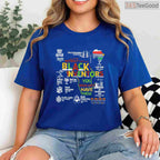Black History Month African American Women Men T-Shirt Cultural Roots Pride Shirt