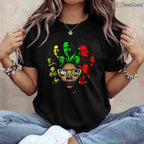 Black History Leaders Collage T-Shirt Famous African American Icons Black History Month Shirt