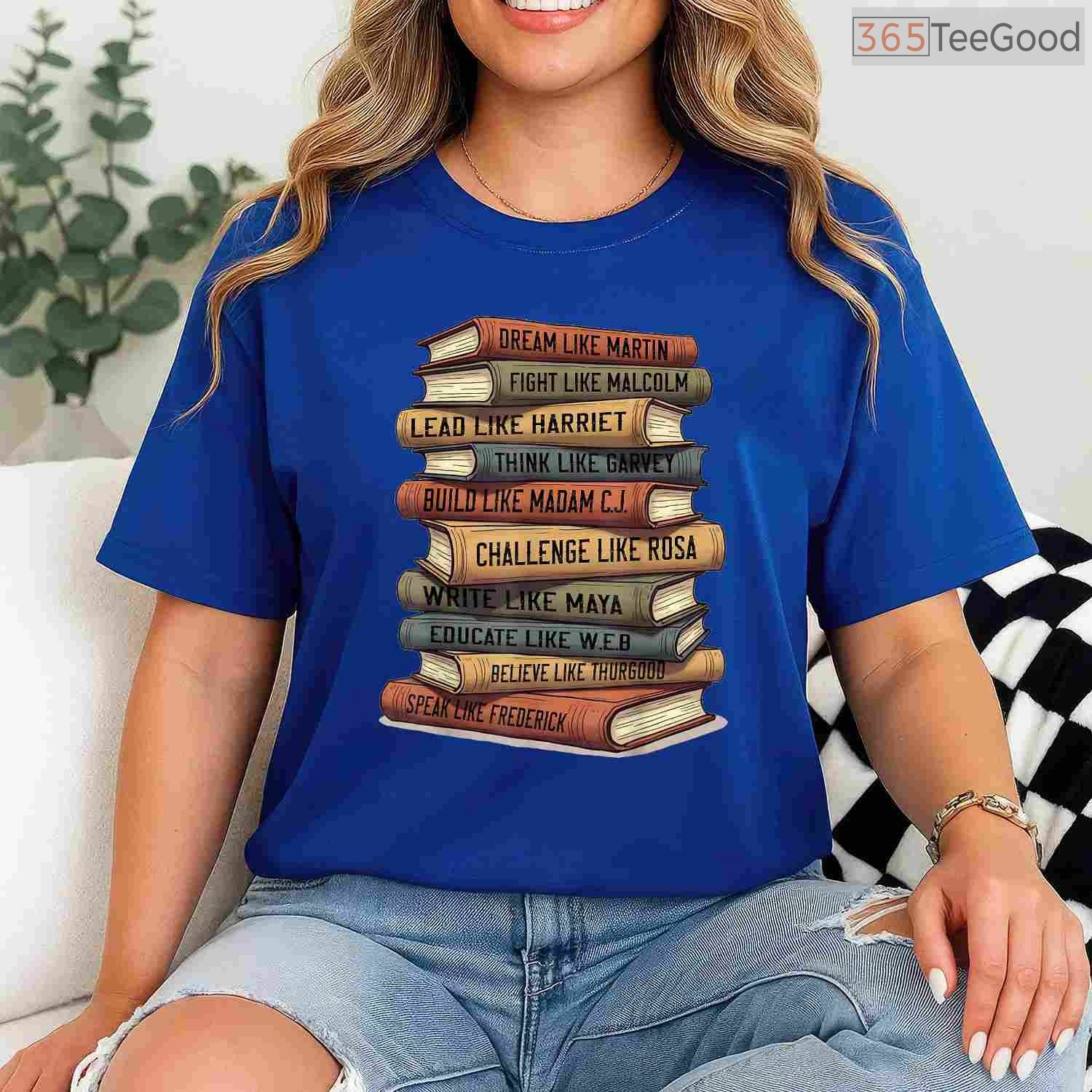 Black History Month Leaders T-Shirt for African American Teachers & Educators School Pride Tee