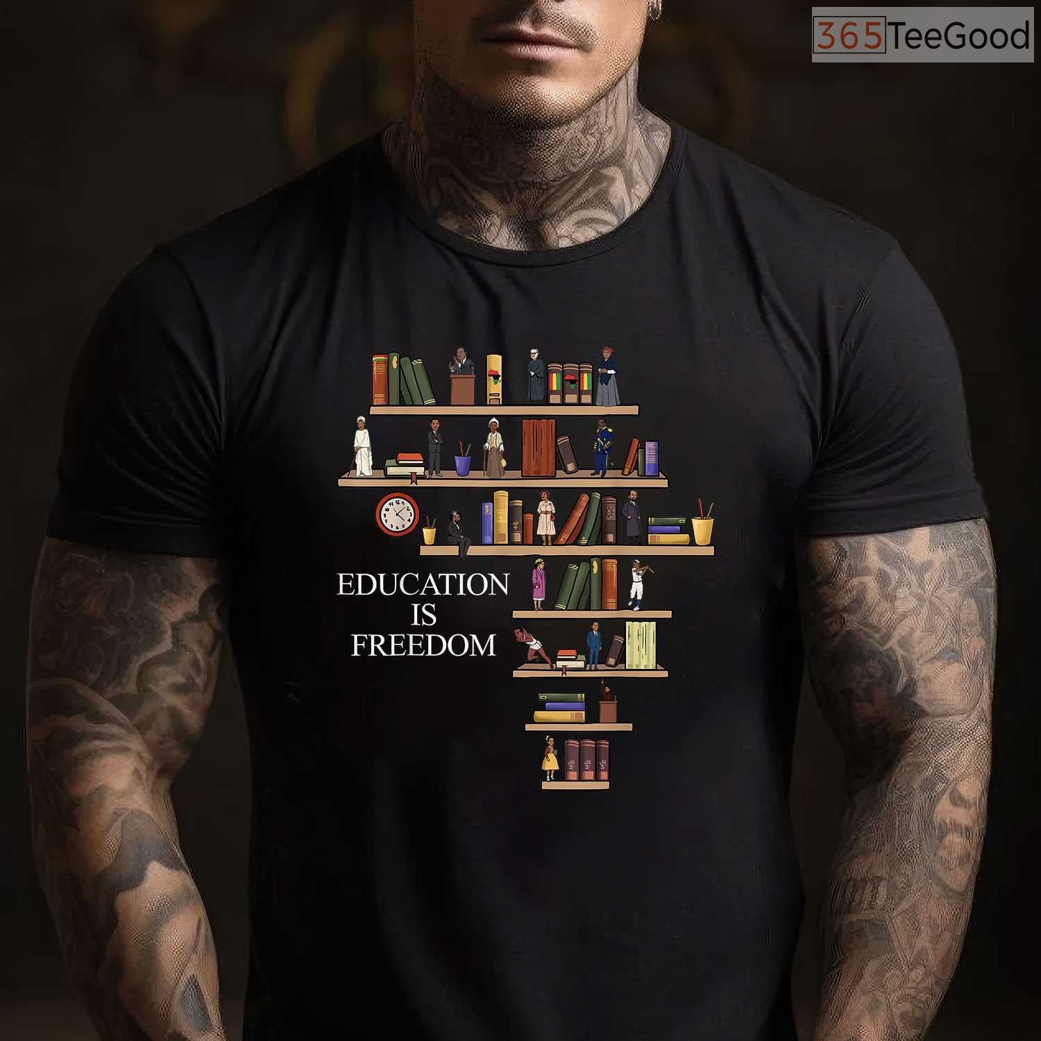 Black History Month Leaders T-Shirt African American Pride Apparel Civil Rights Heroes Shirt