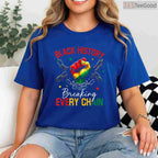 Black History Breaking Every Chain T-Shirt African American Pride Freedom Month Shirt