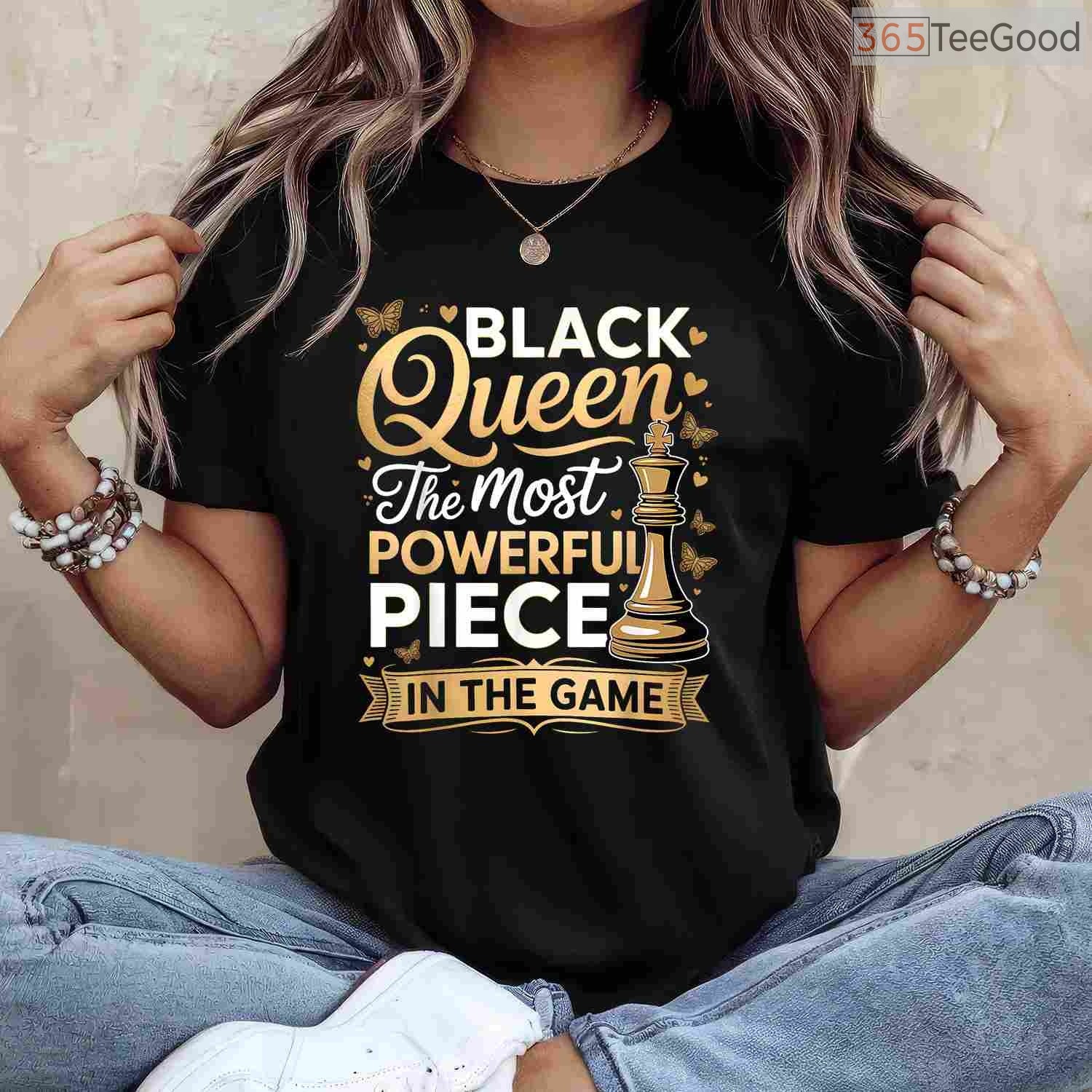 Black History Shirts for Women Melanin Queen Black History Month T-Shirt Gift Idea