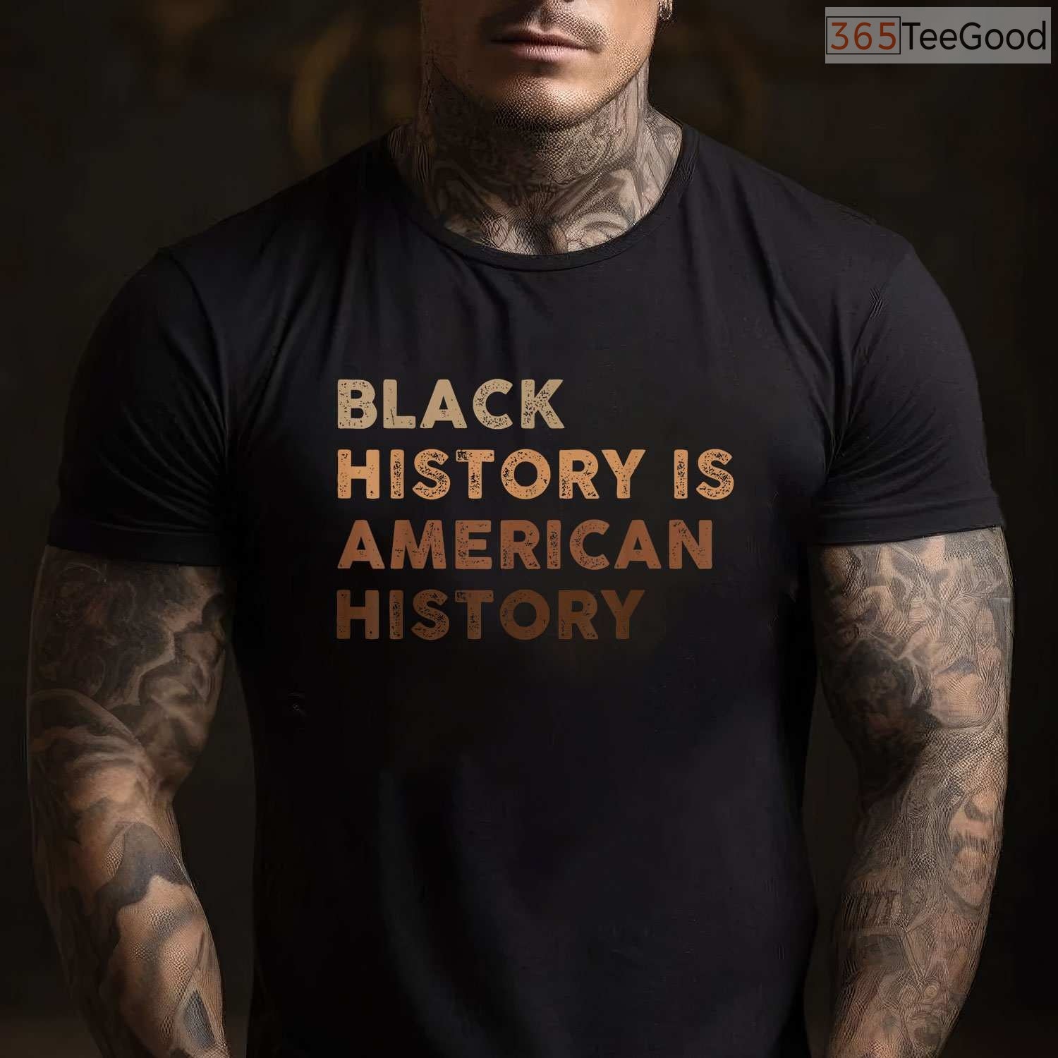 Black History is American History Melanin Pride T-Shirt Cultural Heritage Gift for Activists