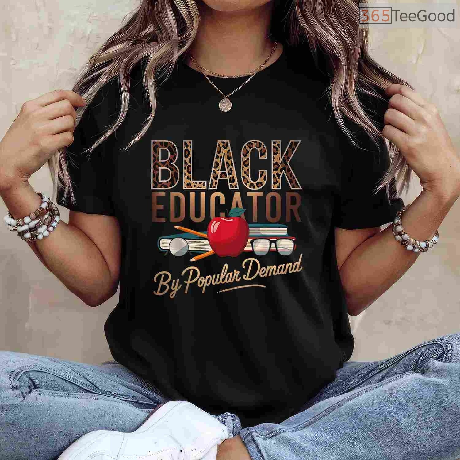Black History Month Black Educator T-Shirt Empowering African American Teacher Shirt