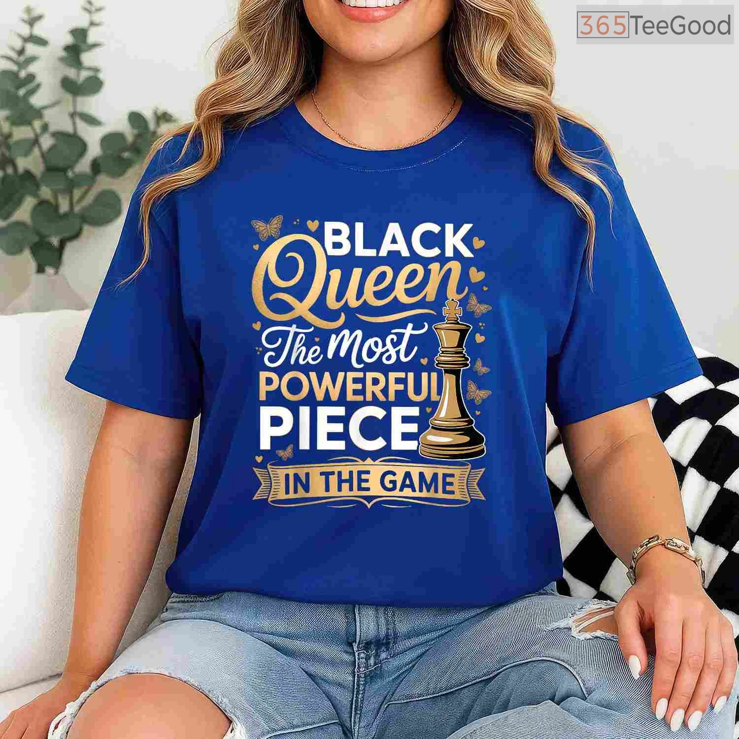 Black History Shirts for Women Melanin Queen Black History Month T-Shirt Gift Idea