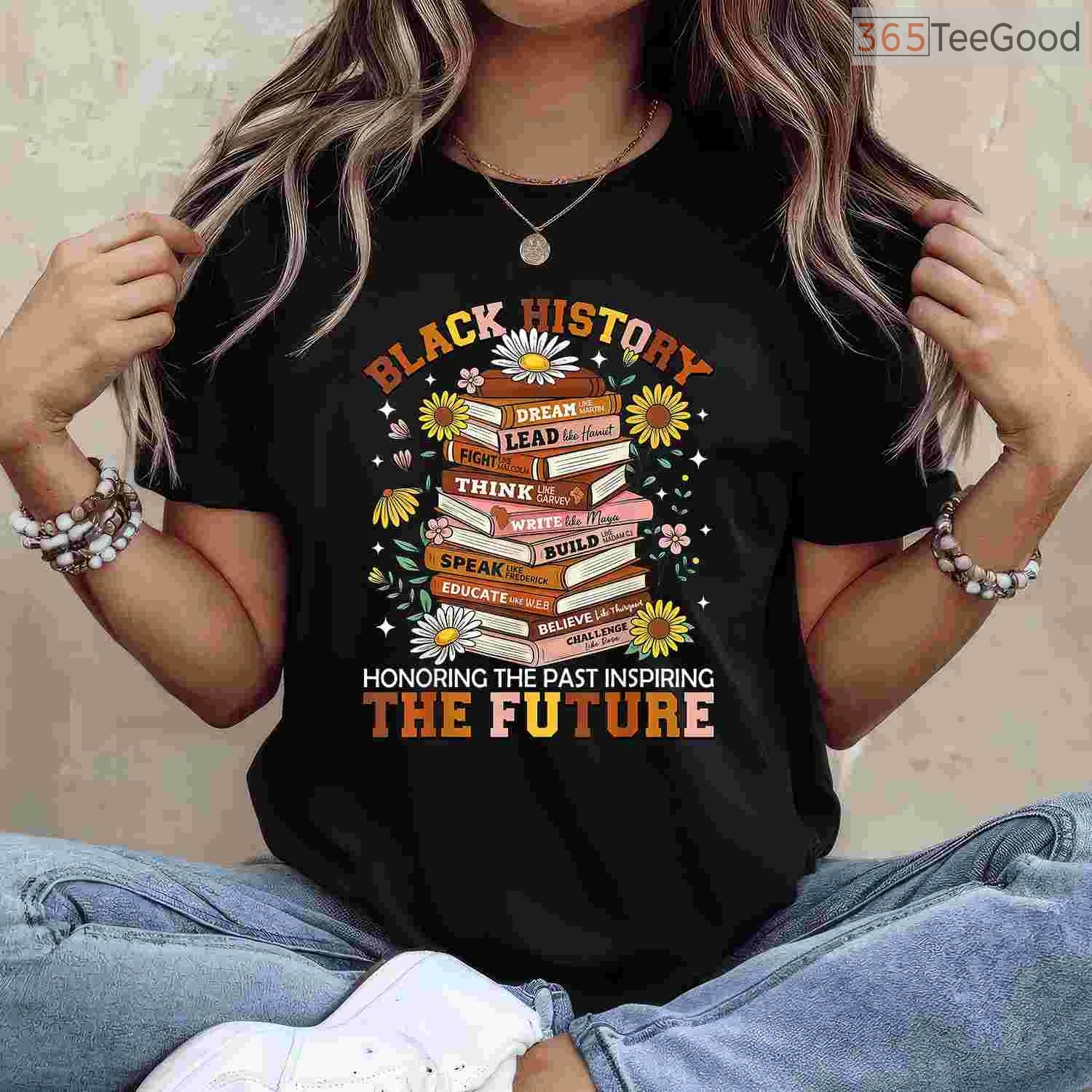 Black History Month Teachers T-Shirt Empowering African American Women Educators Graphic Tee
