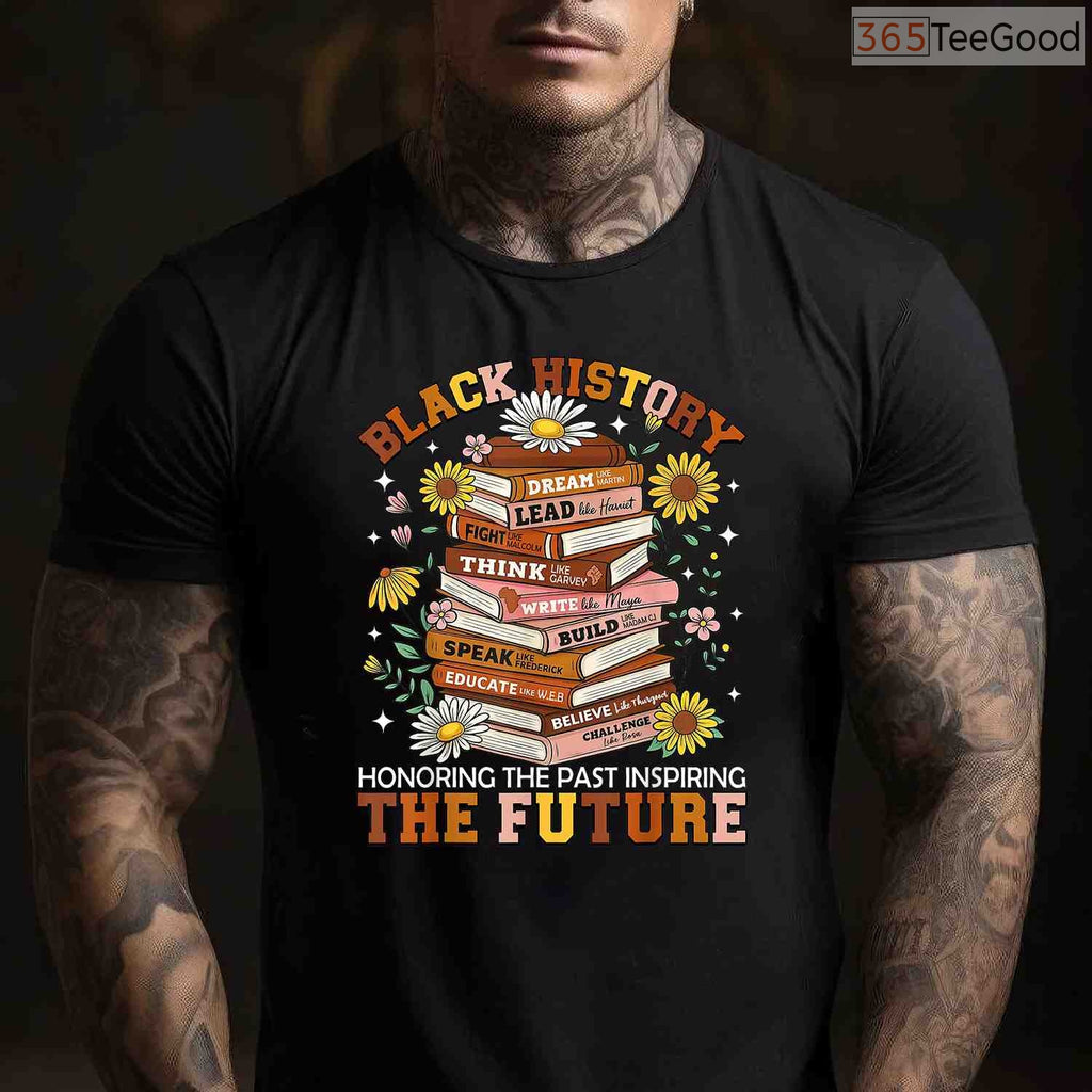 Black History Month Teachers T-Shirt Empowering African American Women Educators Graphic Tee