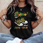 Black History Month African American Pride T-Shirt for Men Women & Kids Family Shirt