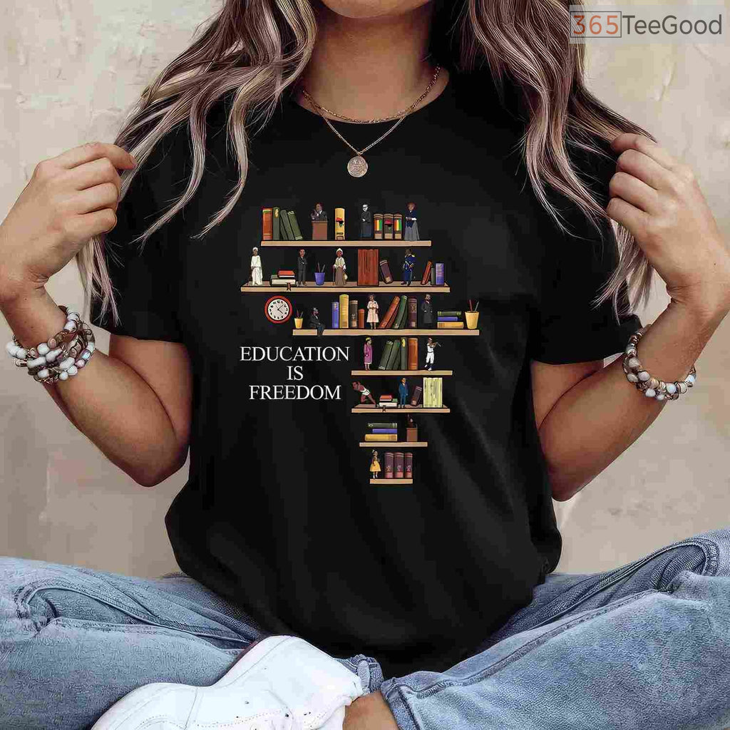 Black History Month Leaders T-Shirt African American Pride Apparel Civil Rights Heroes Shirt