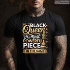 Black History Shirts for Women Melanin Queen Black History Month T-Shirt Gift Idea