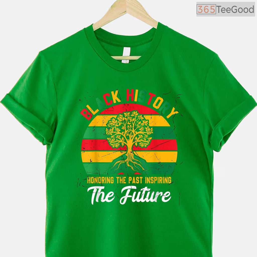 Black History Month Honoring Past Inspiring Future T-Shirt Ancestral Legacy Shirt