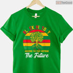 Black History Month Honoring Past Inspiring Future T-Shirt Ancestral Legacy Shirt