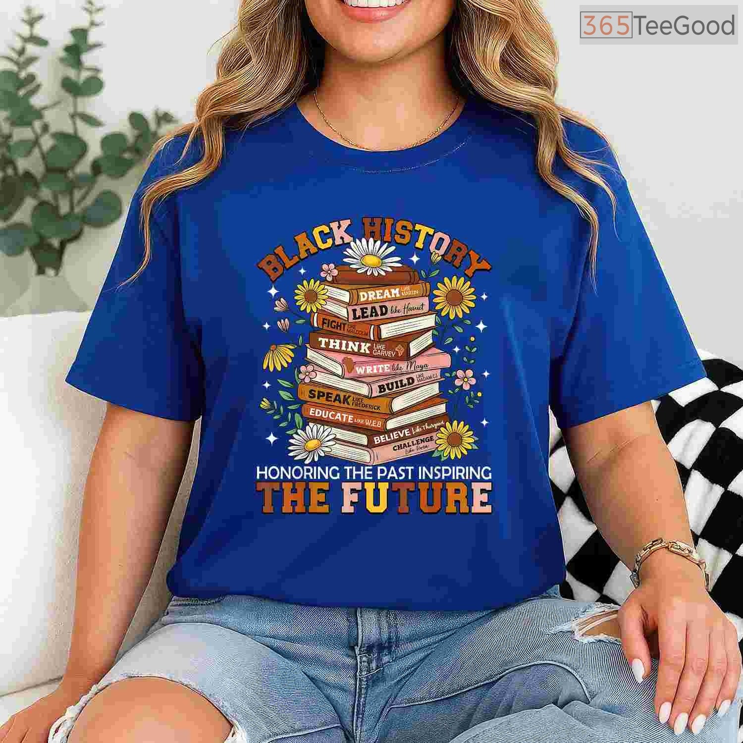 Black History Month Teachers T-Shirt Empowering African American Women Educators Graphic Tee
