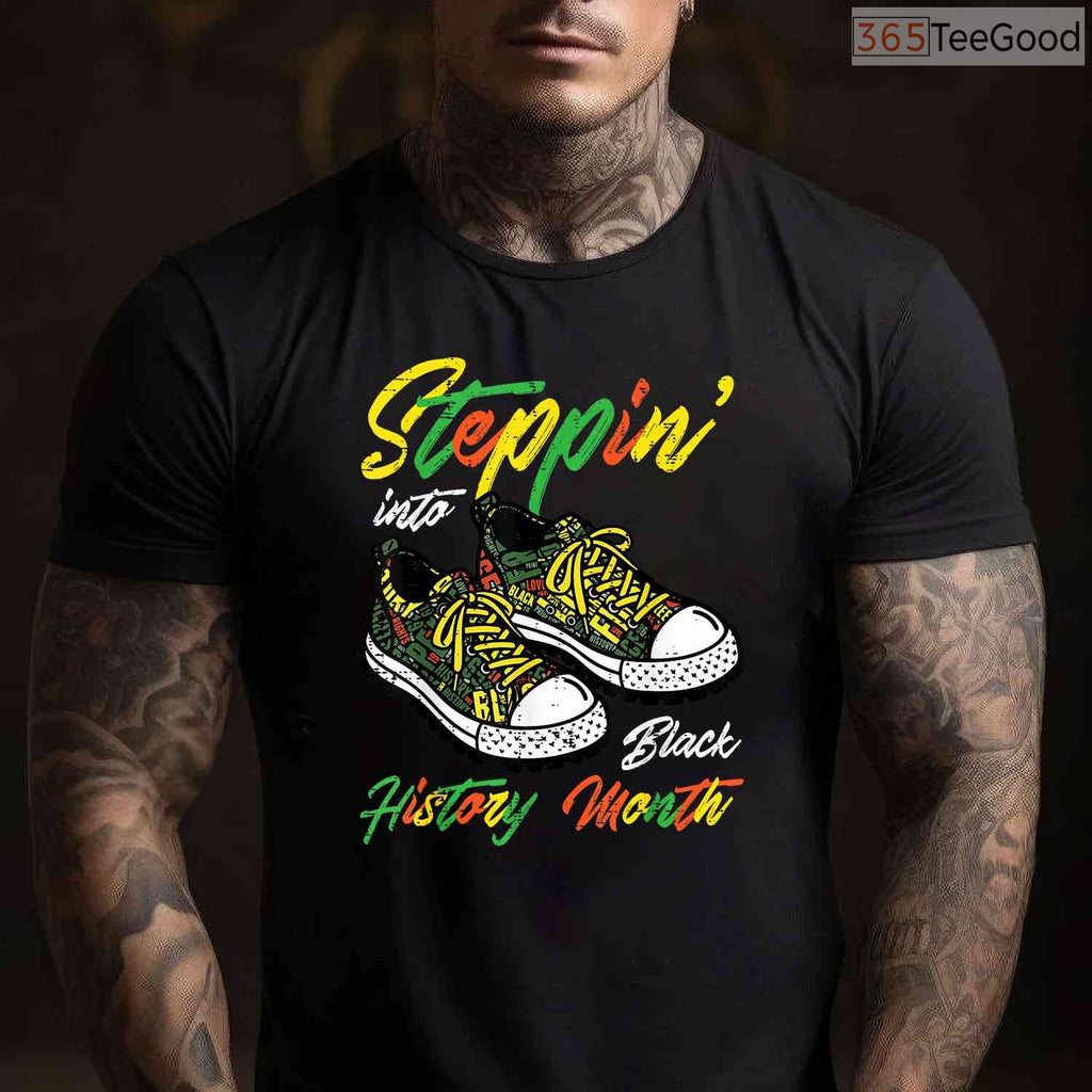Black History Month African American Pride T-Shirt for Men Women & Kids Family Shirt