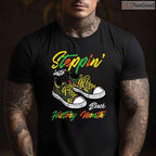 Black History Month African American Pride T-Shirt for Men Women & Kids Family Shirt
