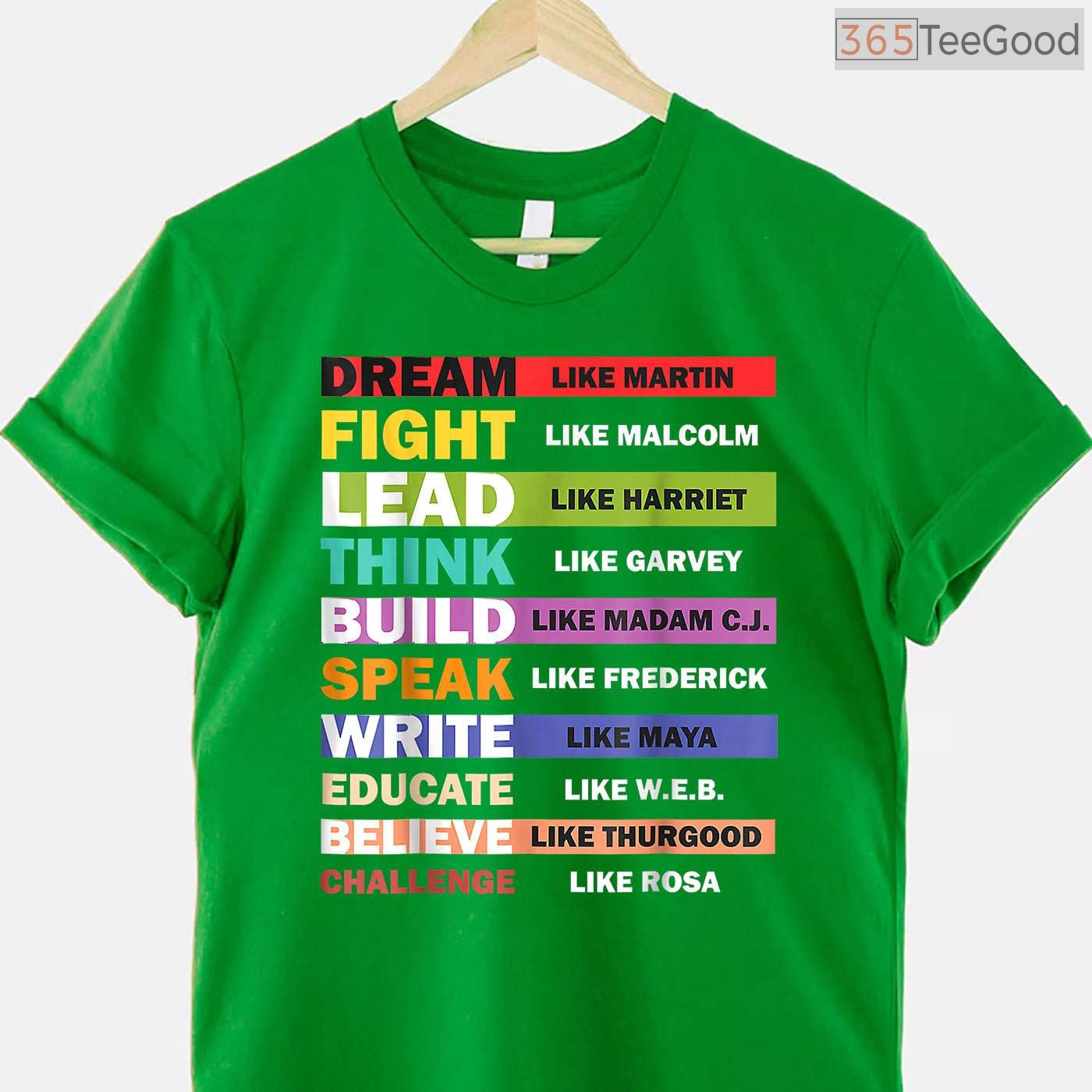 Black Lives Matter Black Leaders T-Shirt Civil Rights Heroes Black History Month Shirt