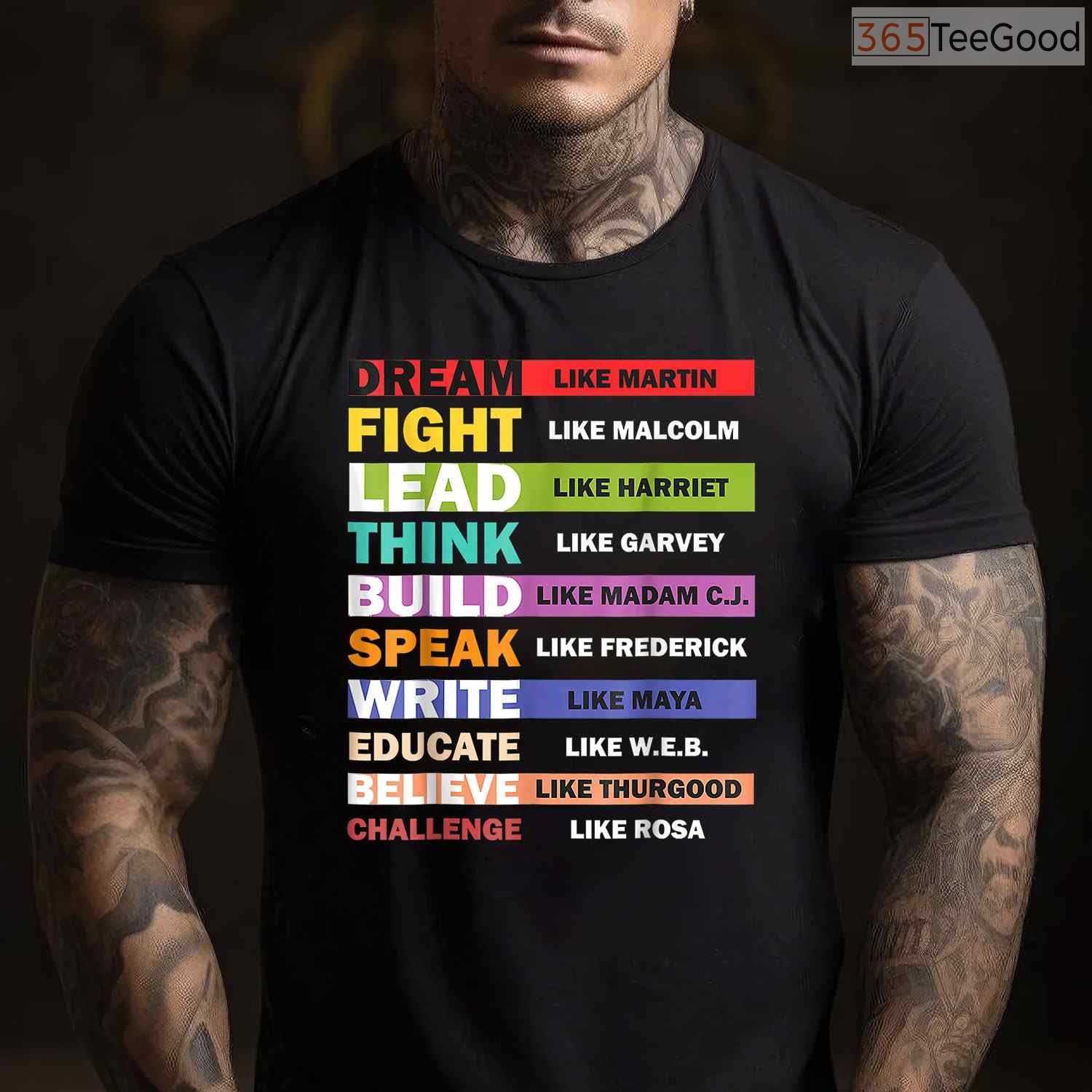 Black Lives Matter Black Leaders T-Shirt Civil Rights Heroes Black History Month Shirt