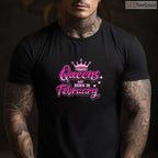 Black Queen Birthday Shirt – Queens Are Born In February T-Shirt