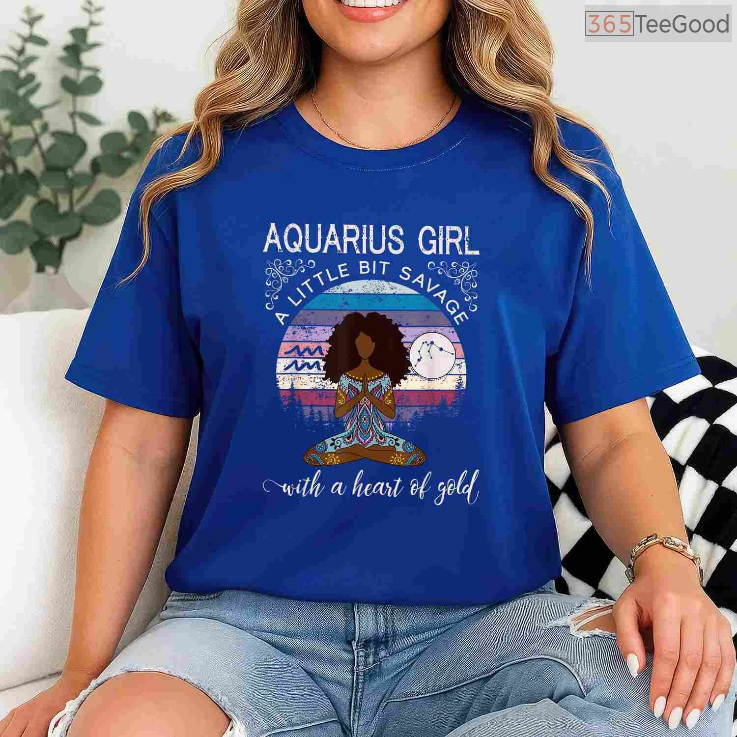 Black Queen Aquarius Birthday Shirt – February Birthday Melanin Gift For Her