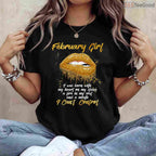 Black Queen Born In February Shirt – Melanin Birthday Gift For Her