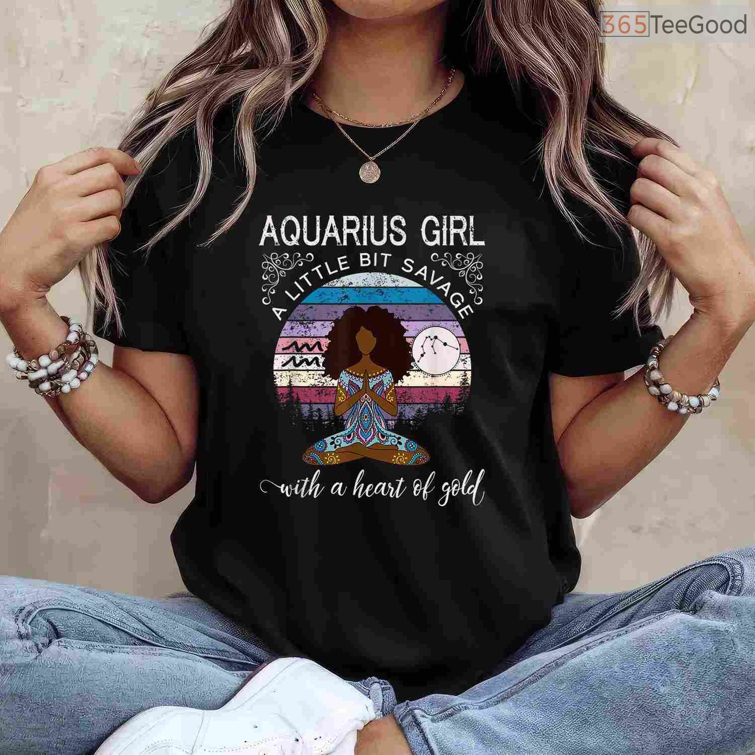 Black Queen Aquarius Birthday Shirt – February Birthday Melanin Gift For Her