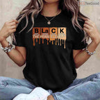 Black The Prime Element Periodic Table T-Shirt Melanin Science Black History Month Shirt