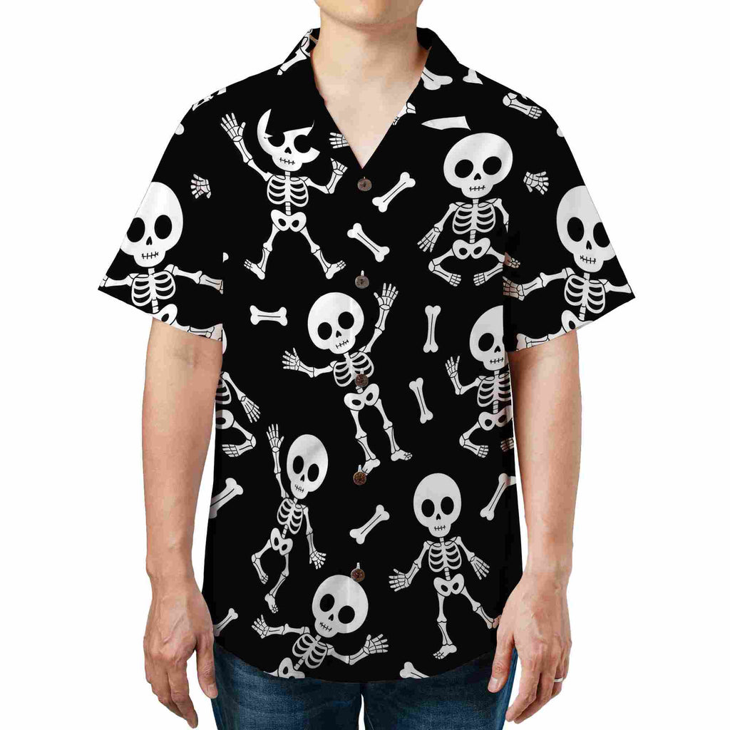 Black and White Tropical Sailboat Palm Tree Hawaiian Tee Cool Summer Wear