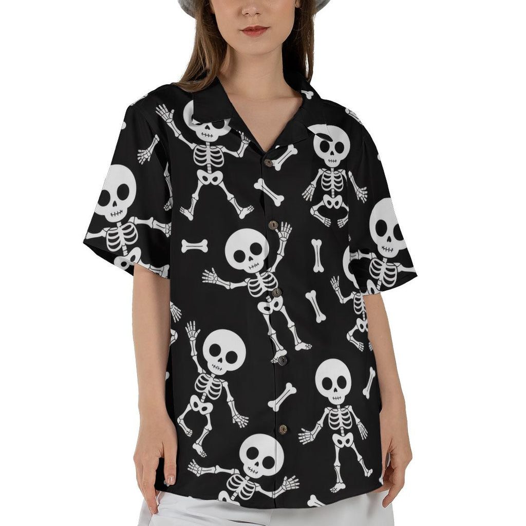 Black and White Tropical Sailboat Palm Tree Hawaiian Tee Cool Summer Wear