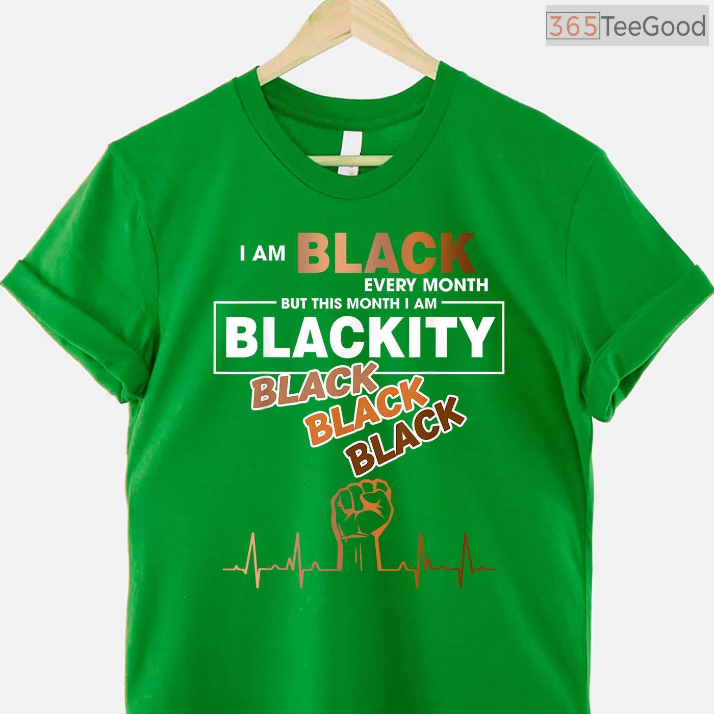 Blackity Black Every Month T-Shirt Unapologetic Black History BHM Women's Gift Shirt