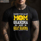 Blessed to Be Called Mom Grandma Great Grandma Mother’s Day T-Shirt