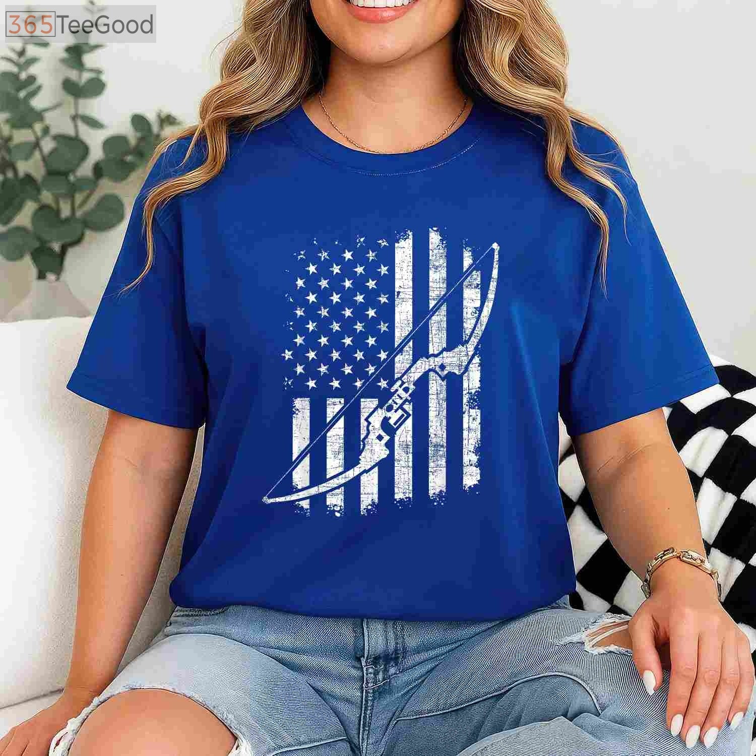 Camo Bowhunting T-Shirt, Professional Archery Lover and Bowman Graphic Apparel