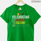 Celebrating Black History Month Afro T-Shirt African Culture Family Reunion Pride Shirt