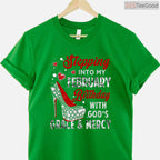 Christian February Birthday Shirt – Stepping Into My Month With God's Grace
