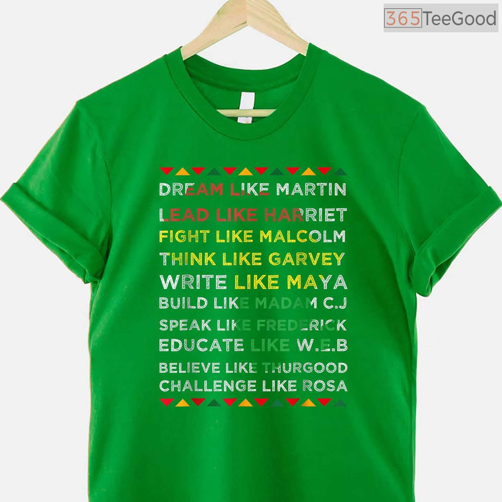 Classic Black History Month Shirt African American Culture Awareness Gift T-Shirt