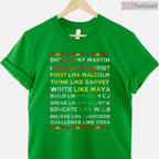 Classic Black History Month Shirt African American Culture Awareness Gift T-Shirt