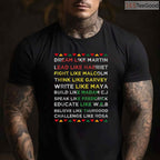 Classic Black History Month Shirt African American Culture Awareness Gift T-Shirt